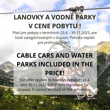 Bungalovy FIS Economy Villa Štrbské Pleso Exterior foto